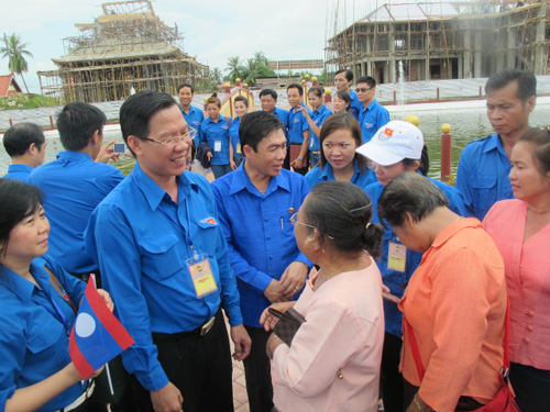 ການພົບປະມິດຕະພາບຊາວໜຸ່ມ ຫວຽດນາມ - ລາວ 2012